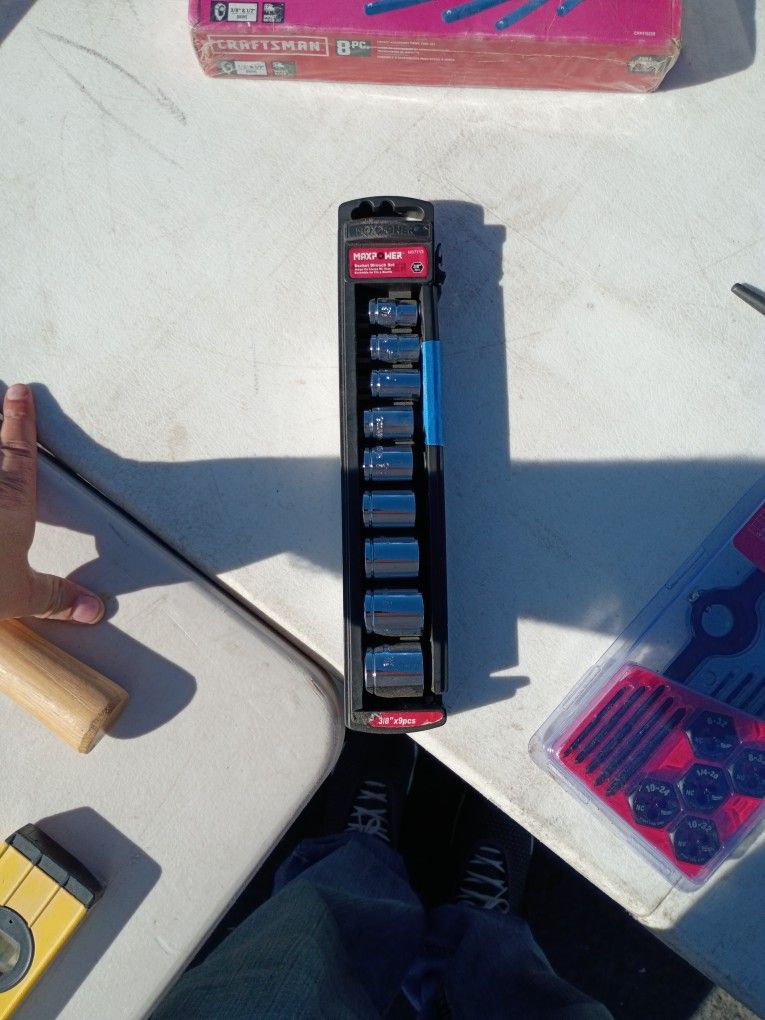 Maxpower 3/8" Socket Wrench Set (9pc)