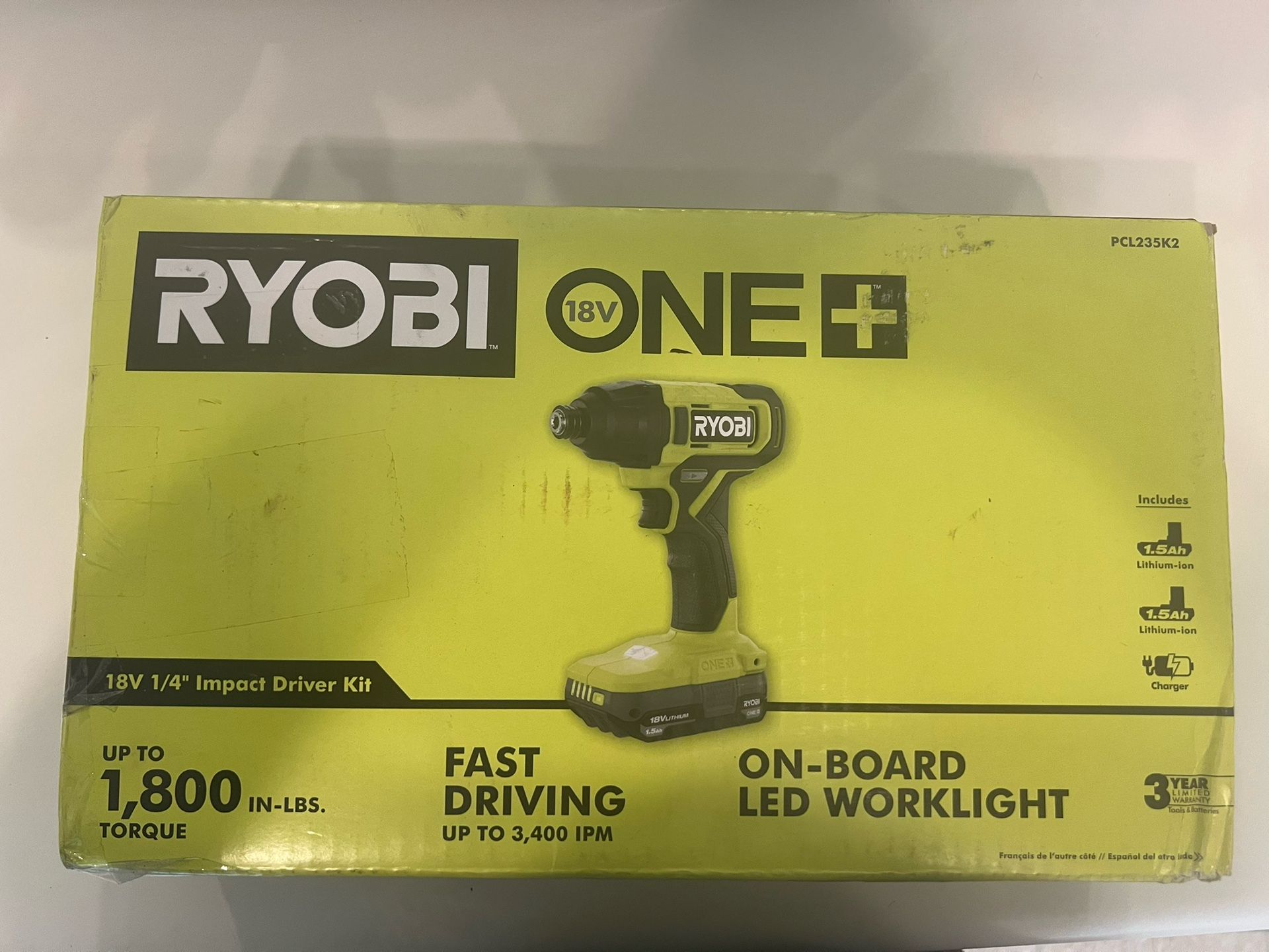 Ryobi Impact Driver Kit