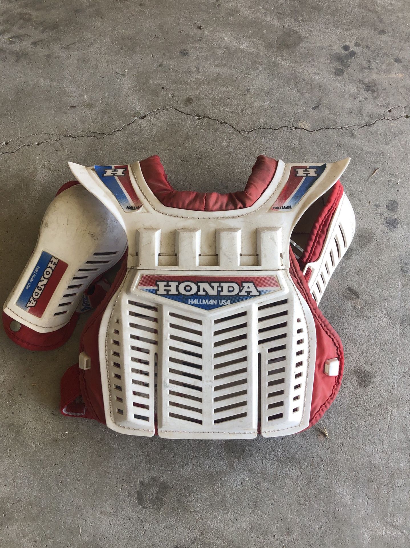 Vintage Hallman motorcycle ATV chest protector for Sale in San