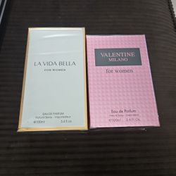 2 Women's Perfume Lot 100ml