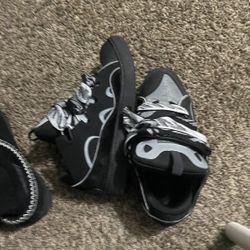 lanvins black and grey