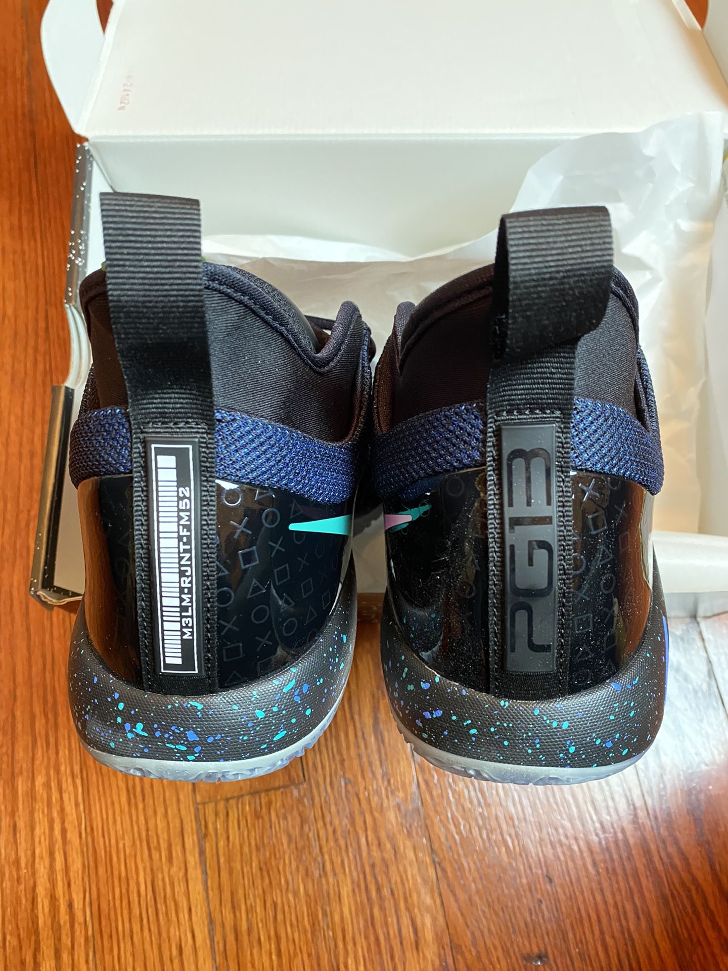 PG 2 Playstation EP Size 10 Black/Racer Blue Nike PlayStation x PG 2 EP  main image 3