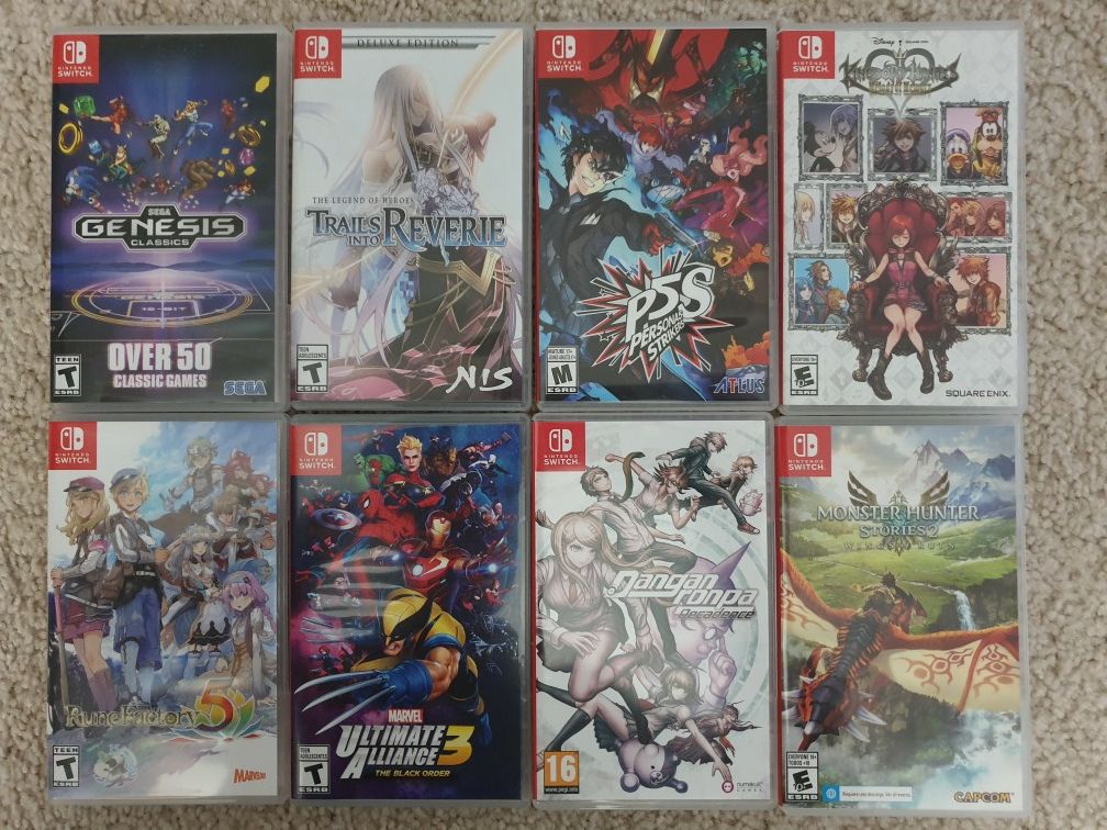 Nintendo Switch Games - Very Good Conditions