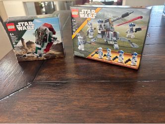 Used Lego Star Wars 501st Clone Troopers Pack set (100% complete) Other one for free with purchase