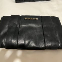 Michael Kors Black Leather Small Purse 