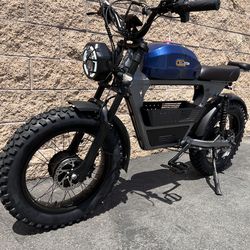 3000W/4000W Dual Motor E-Dirt Bike(All Wheel Drive), 26ah XL Battery, 38mph Top Speed