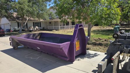 7-Yard Concrete Roll-off Dumpster 