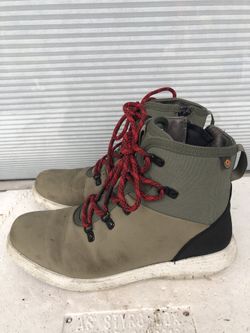 Bogs Durafresh Womens Olive Cypress Lace ST Boot Size 7.5