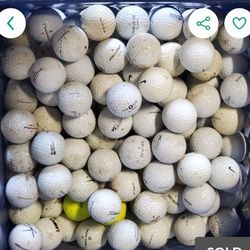 Golf balls, Various brands