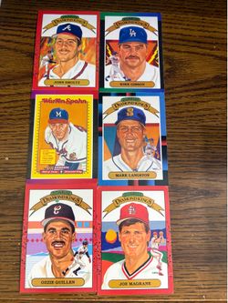 1989 Leaf Donruss Diamond Kings