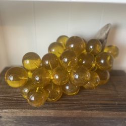 Vintage Lucite Large Grape Cluster, MidCentury
