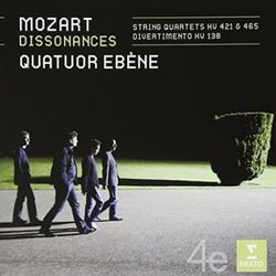 Quatuor Ebene Mozart: Dissonances / String Quartets cd New Sealed