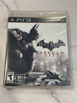 Batman Arkham City PS3 BRAND NEW & FACTORY SEALED Minor Tear