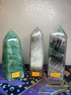 Fluorite / Tanzanite Fluorite (Green) M, N, O