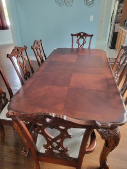 Solid Wood Dining table For 8