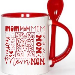 Mother’s Day Coffee mug with Spoon