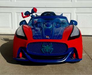 Dynacraft Marvel Spider-Man 6V Super Car Battery-Powered Ride-On toy