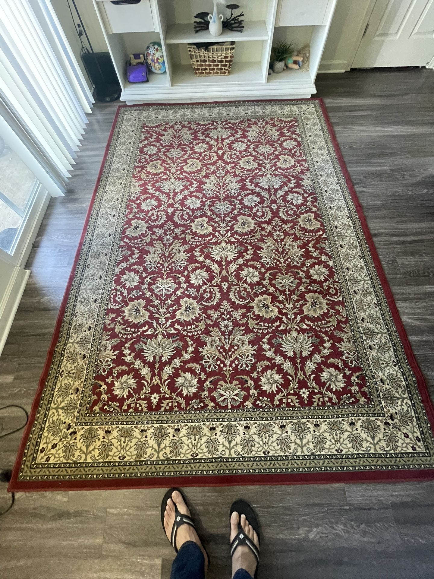 Excellent Condition 79”x 116” Persian Rung Need Cleaning