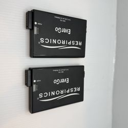 (2) Philips Respironics EverGo 900-102 14.4v 98Wh 1058036 Lithium ion Battery 