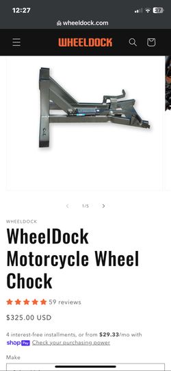 Motorcycle Wheel Dock Transport Lock