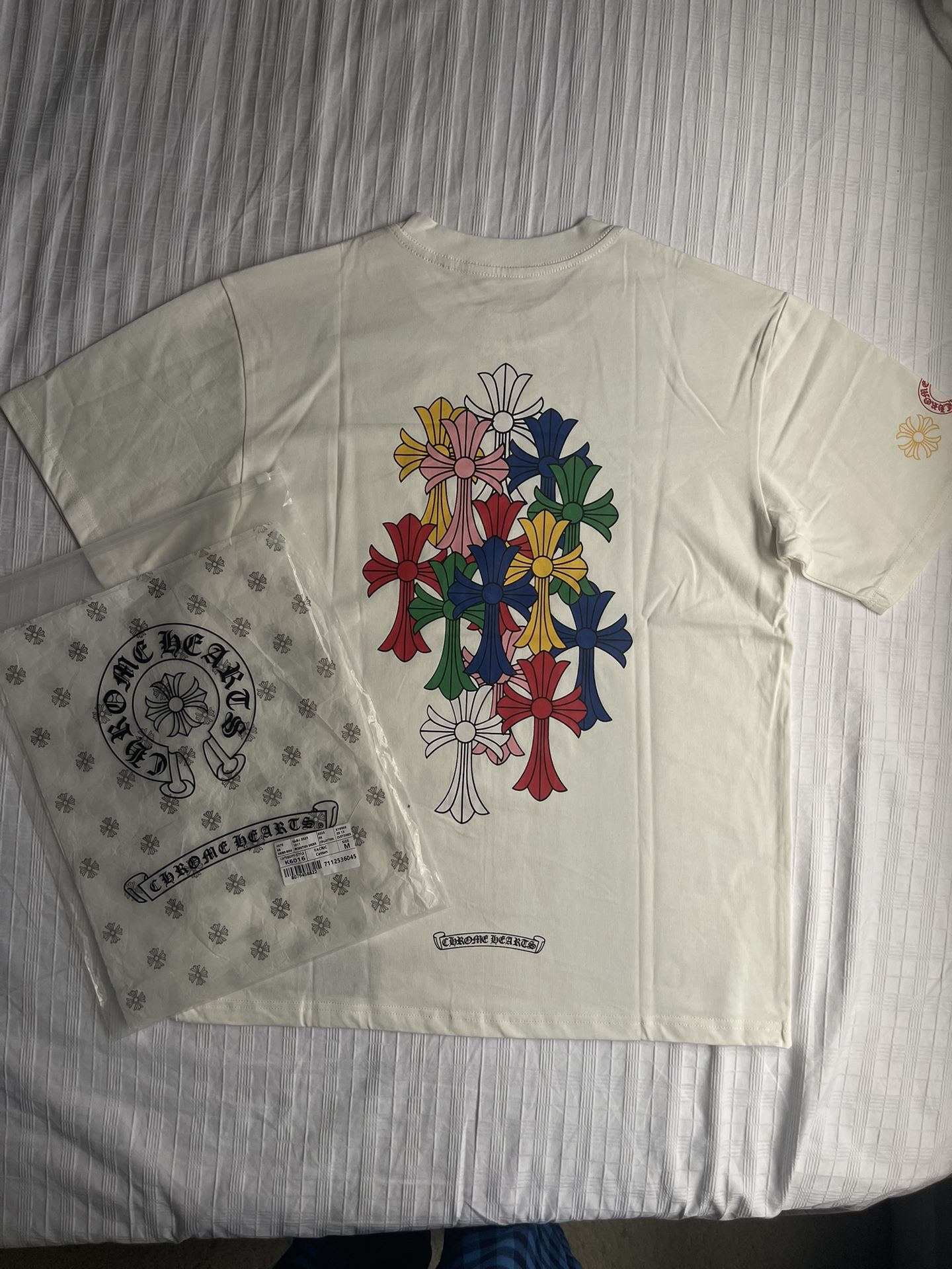 Chrome Hearts Multi-Color Cross T-Shirt