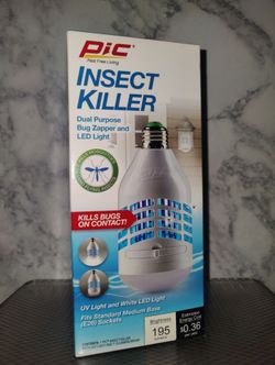 Brand NEW!!! 🦟   Pic-Pest Free Living - 4 Bugs & LED light(((PENDING PICK UP)))