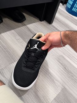 Air Jordan Low-Top Black Sneakers