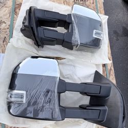 F150 Tow Mirrors Chrome 15 to 18