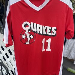 EARTHQUAKES RETRO JERSEY SIZE XL