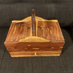 Wood Storage Box