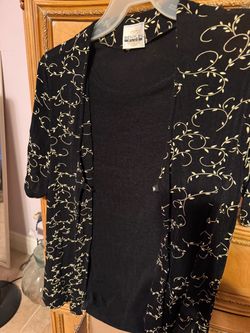 Woman’s Printed Layered Blouse