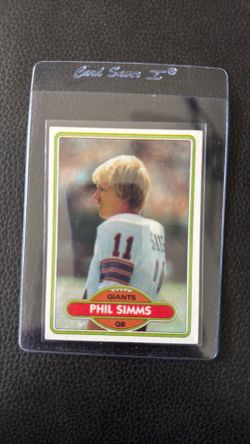 Phil Simms Topps rookie #225