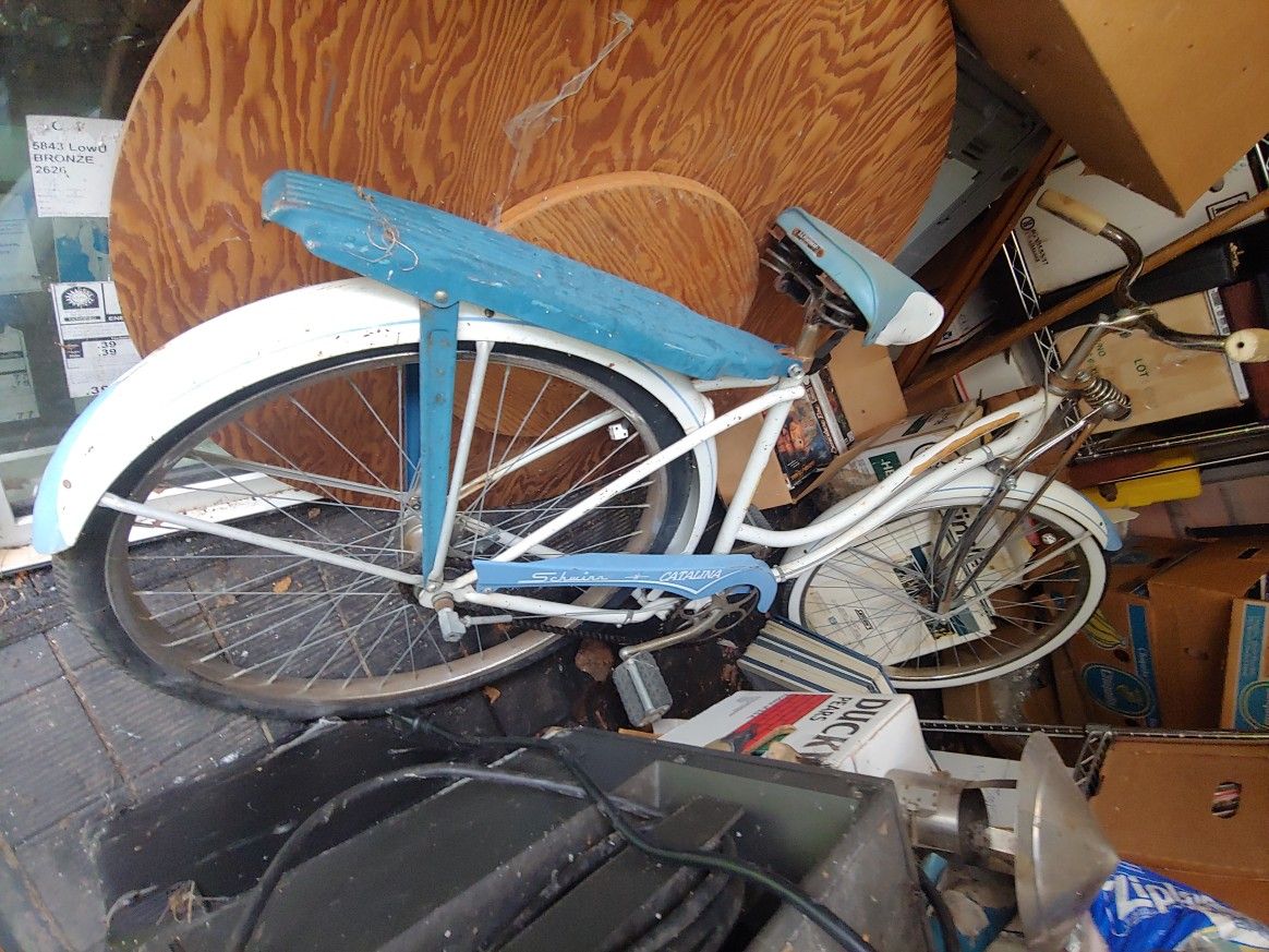 60s Vintage Springer Schwinn Catalina Girls Bike Tank