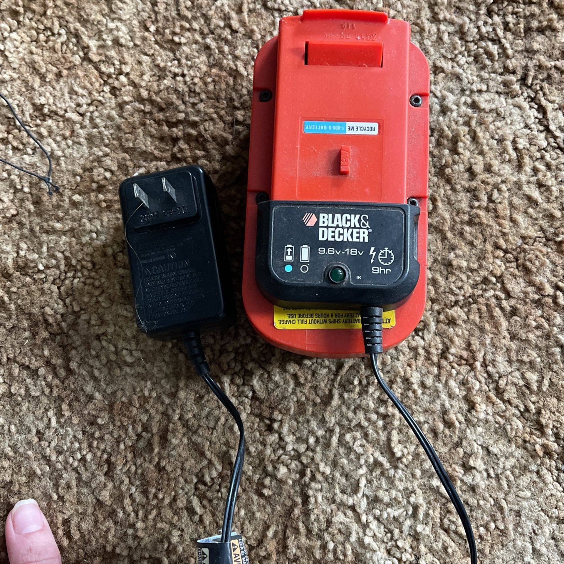 Black & Decker 18v With Charger