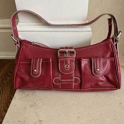 Handbags : Red/Black/Coral
