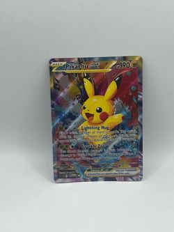 Non TCG Pokemon Pikachu ex Fan Art Card