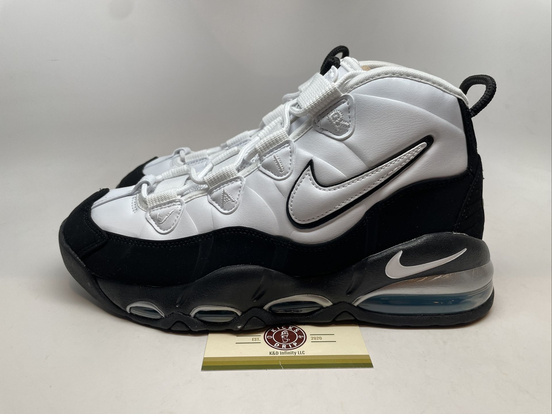 Size Nike Air Max Uptempo 95 Shoes 'White Black Teal