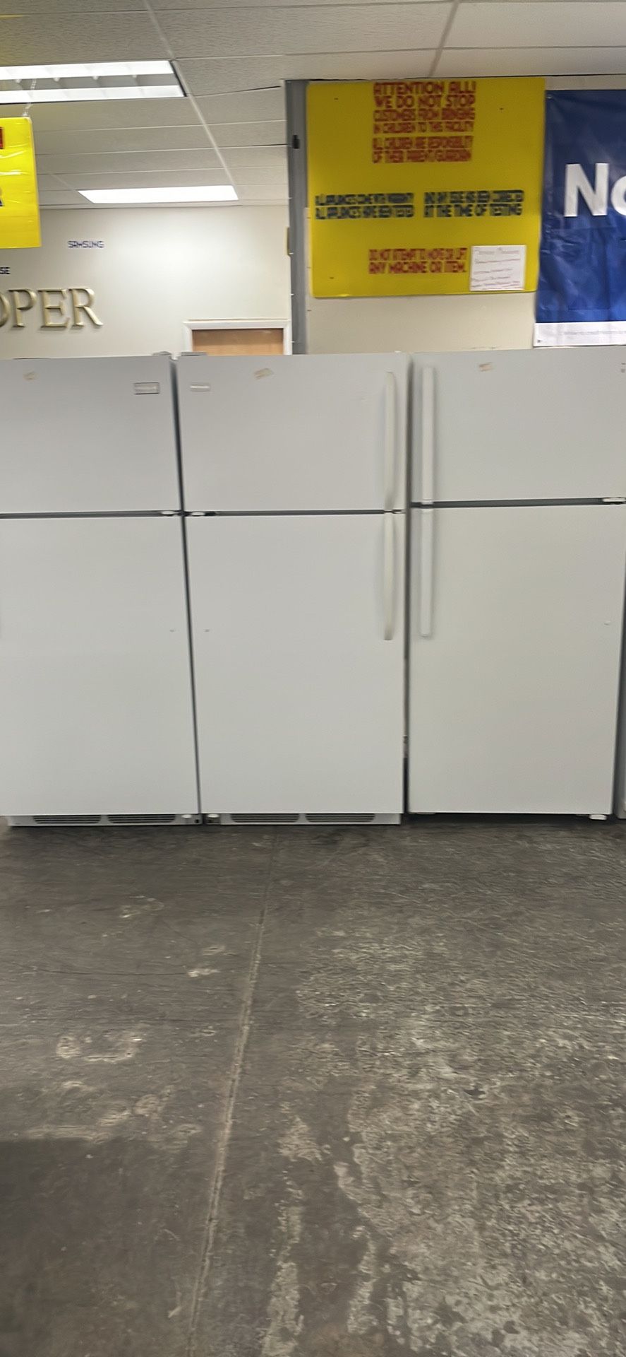 Fridaire White Fridge