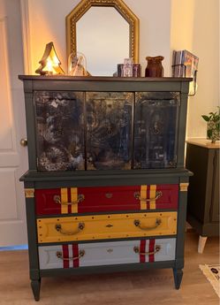 Harry Potter Inspired Wizard Cabinet | Thomasville Storage Cabinet