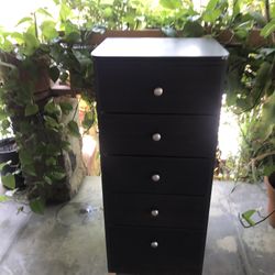 Chest W5 Drawers W20 D15 H44 In