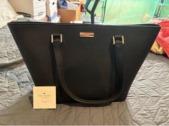 Large Leather Black Kate Spade Handbag
