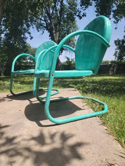 Vintage patio chairs