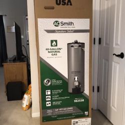 New 40 gal Gas Water Heater (installation included)