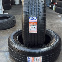 235/60/18 FALKEN 2 Tires - Installed And balanced 