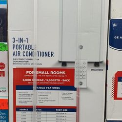 GE PORTABLE AC 8000 BTU