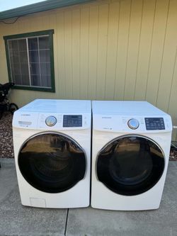 Samsung washer and electric dryer