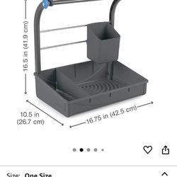 2 new Polder Under Sink Storage Caddy, Kitchen and Bathroom Organization and Storage with Tray$ 15 Each 