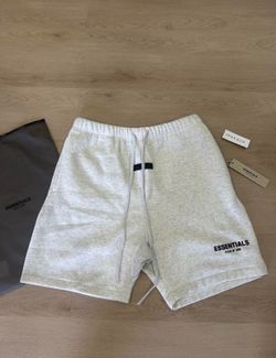 Light Grey Essential Shorts Size M Brand New