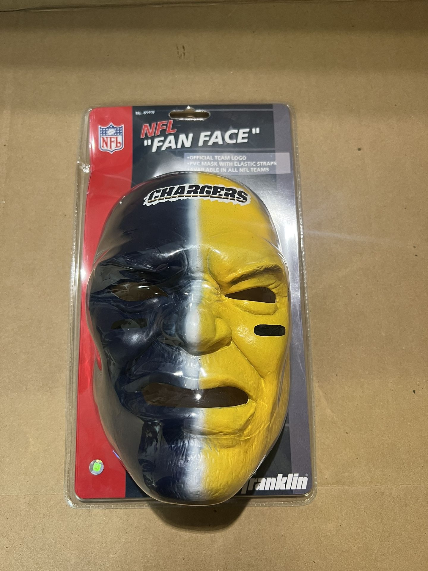 Chargers Fan Face. From The 1990s