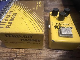 Maxon FL-301 Flanger 1970s Pedal Box Included